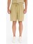 %100 Keten Relax Fit Bermuda Şort F4599AX25HS 1