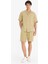 %100 Keten Relax Fit Bermuda Şort F4599AX25HS 5
