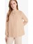 Regular Fit Bağcıklı Yaka Desenli Uzun Kollu Bluz N1809AZ25SP 1