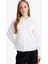 Regular Fit Fiyonklu Poplin Uzun Kollu Gömlek Tunik F2724AX25SP 4