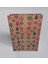 Karton Çanta 26x38,5x12 cm 10 Adet Yıldız Desenli Kraft Kağıt 2 Renk Baskılı 1