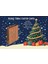 Karton Çanta 26x38,5x12 cm 10 Adet Yıldız Desenli Kraft Kağıt 2 Renk Baskılı 2