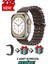 Apple iPhone 11 Pro Max Uyumlu Akıllı Saat Watch Ultra2 49MM Kordon Hediyeli - Son Versiyon 1