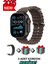Xiaomi Redmi 9 Uyumlu Universal Akıllı Saat Watch Ultra2 49MM Kordonlu - Son Versiyon 1