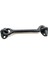 Antika Tarz Dekoratif Pirinç Çengeli - 13CM, Oksit 1