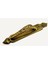 Antika Tarz Dekoratif Pirinç Kubbeli Çekme Kapı Kolu - 396X68 Mm, Antik 1