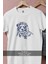 Oversize Aslan Vektörel Görsel Tasarımlı Unisex T-Shirt 2