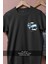 Oversize Aviation Aircraft And World Map Cep Tasarımlı Unisex T-Shirt 2