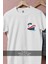 Oversize Blue And White Cruise Ship Cep Tasarımlı Unisex T-Shirt 2