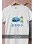 Oversize Car Wash Cartoon Illustration Tasarımlı Unisex T-Shirt 2