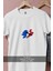 Oversize Fransa Bayrağı Tasarımlı Unisex T-Shirt 2