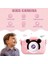 Çocuk Dijital Fotoğraf Makinası 20 Mp Video Kaydedici 2.0 Inç Çift Kameralı 4