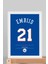 Joel Embiid Forma Çerçeveli Tablo - Nba Philadelphia 76ERS Jersey 1