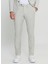 Normal Bel Slim Fit Gri - Beyaz Erkek Takım Elbise ACE030252213_GBY 4