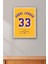 Kareem Abdul Jabbar Forma Çerçeveli Tablo - Nba Los Angeles Lakers Jersey 2
