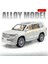 Ölçekli Toyota Land Cruiser Araba Oyuncak Modeli Döküm Alaşım Arabalar Ses Işığı Geri Çekin 6 Kapı Açık Lastik Lastik Araç Hediye (Yurt Dışından) 1