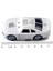 Arabalar Disney Pixar Arabalar 2 3 Oyuncak Yıldırım Mcqueen Mater Jackson Fırtına Alaşım Metal Model Araba 1:55 Metal Oyuncaklar (Yurt Dışından) 1