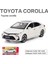 Diecast Toyota Corolla Alaşım Araba Modeli Ses Işık Geri Çekin Oyuncak Araba Merkezi Kontrol Süsler Toplamak Zarif Hediye Kutuları (Yurt Dışından) 1