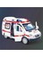 Mini Araba Döküm Ambulans Itfaiye Aracı Polis Arabası Modeli Ses ve Işık Araç Simülasyon Koleksiyonu Oyuncaklar Boys (Yurt Dışından) 1