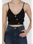 Kadın Ip Askılı Asimetrik Düğmeli Pedli Fitilli Büstiyer P-00016103 4