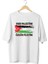 Özgür Filistin 2 Baskılı Özel Tasarım Oversize Tshirt 1
