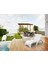 TRK-860 Siesta Fiji Rattan Desenli Ayarlanabilir Lüks Şezlong Beyaz 2'li Set 5