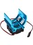 1/10 Rc Araba Için 5V Soğutma Fanlı Meta Isı Emici 540 550 3650 Boyutlu Motor (Yurt Dışından) 5