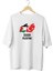 Özgür Filistin 3 Baskılı Özel Tasarım Oversize Tshirt 1