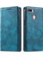 Oppo A7 Kart Yuvaları Tutucu Ince Cüzdan Pu Deri Koruyucu Için Flip Case (Yurt Dışından) 1