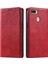 Oppo A7 Kart Yuvaları Tutucu Ince Cüzdan Pu Deri Koruyucu Için Flip Case (Yurt Dışından) 5