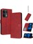 Toka Pu Deri ile Kart Yuvası ile Oppo Reno 13 Pro 5g Için Flip Case (Yurt Dışından) 1
