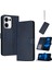 Toka Saf Renk Pu ile Oppo Reno 13 5g Kickstand Için Flip Case (Yurt Dışından) 1