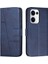 Oppo Reno 13 5g Kart Ekleme Yan Toka Darbeye Kapak Pu Için Kılıf (Yurt Dışından) 1