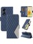 Kart Yuvası ile Oppo Reno 8t 5g Iki Renk Ekleme Desenleri Için Flip Case (Yurt Dışından) 1