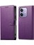Oppo A40 4g Manyetik Kapatma Kart Yuvaları Için Kılıf Günlük Kullanım Darbeye Dayanıklı (Yurt Dışından) 4
