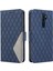 Kart Yuvası ve El Kayışı Iki Renk Şık ile Oppo A9 2020 Için Flip Case (Yurt Dışından) 1