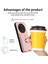 Oppo A3 Pro Doğru Insizyon Kickstand Fonksiyonu Için Uyumlu Kılıf Yüksek (Yurt Dışından) 4