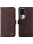 Oppo Reno 10 5g Kart Yuvası Sahipleri Için Flip Case Uzun Kayış Darbeye (Yurt Dışından) 1