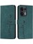 Oppo Reno 13 Pro 5g Kart Ekleme Pu Deri Kickstand Için Flip Case (Yurt Dışından) 1