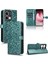 Oppo Reno 13 Pro 5g Deri Cüzdan Kapak Için Kılıf Geometrik Desen Toka (Yurt Dışından) 1