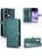 Oppo Reno 13 5g Manyetik Toka Geometrik Desen Deri Cüzdan Için Kılıf (Yurt Dışından) 3