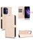 Oppo Reno 13F 4g Manyetik Toka Geometrik Desen Deri Cüzdan Için Kılıf (Yurt Dışından) 3