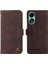 Oppo A78 4g Darbeye Kısa Kayış Uzun Kayış Kart Yuvası Için Flip Case (Yurt Dışından) 3