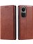 Oppo Reno 10 Pro 5g Ince Cüzdan Koruyucu Pu Deri Kart Için Flip Case (Yurt Dışından) 5