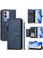 Oppo K12X Kart Tutucu Fermuar Pu Deri Manyetik Için Flip Case (Yurt Dışından) 1