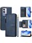 Oppo A80 Fermuar Kart Tutucu Pu Deri Manyetik Için Flip Case (Yurt Dışından) 5