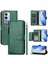 Oppo A80 Fermuar Kart Tutucu Pu Deri Manyetik Için Flip Case (Yurt Dışından) 5