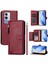 Oppo A80 Fermuar Kart Tutucu Pu Deri Manyetik Için Flip Case (Yurt Dışından) 5