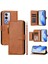 Oppo A80 Fermuar Kart Tutucu Pu Deri Manyetik Için Flip Case (Yurt Dışından) 5