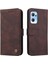 Oppo Find X5 Lite Kart Yuvası Sahipleri Için Flip Case Kısa Kayış Cüzdan Uzun (Yurt Dışından) 1